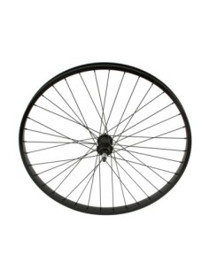 26 x 1.75 Alloy Free Wheel 36 Spoke 14gBlack 3/8 Axle...